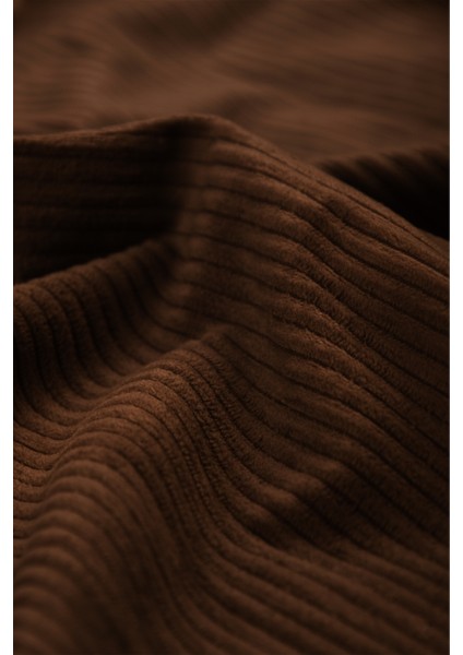 Kiremit Cepli Likralı Kadife Kumaş Rahat Kesim Erkek Gömlek – Yumuşak Dokulu, Şık Tasarım Gömlek 2600759 indirimleri