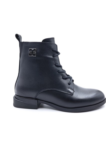 B260644 Hakiki Deri Siyah Kadın Bot fiyatları