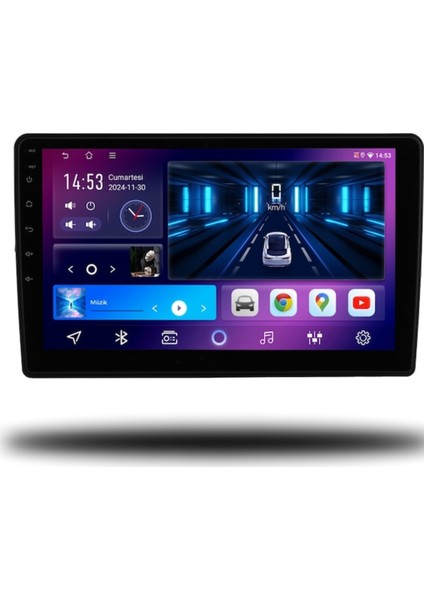 Maitec M-T-C 464 QLED Serisi Toyota Auris 2015 2018 4+64GB Multimedya Teyp