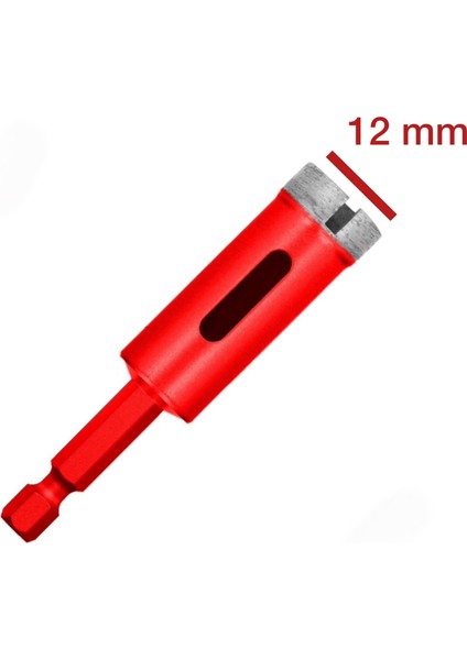 Profesyonel Mermer Seramik Granit Delme Ucu 12 mm Matkap Uyumlu fiyatları