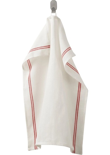 Hıldegun Kurulama Bezi, Beyaz-Kırmızı, 45X60 Cm, 1 Adet