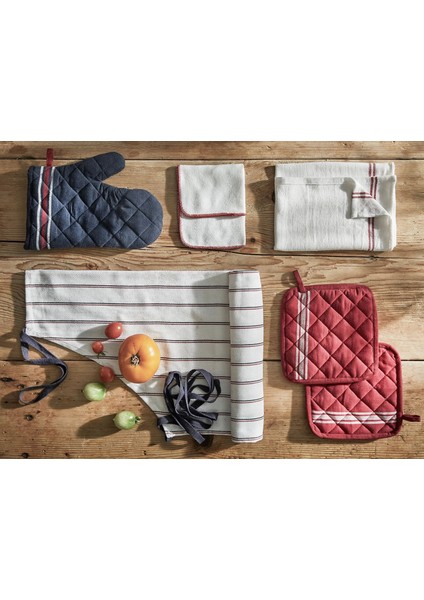 Hıldegun Kurulama Bezi, Beyaz-Kırmızı, 45X60 Cm, 1 Adet fırsatları