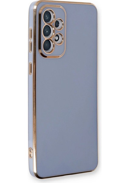 Samsung Galaxy A53 5g Kılıf Volet Silikon - Mavi