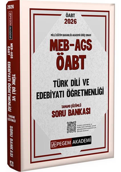 2026 Meb Ags Öabt Türk Dili ve Edebiyatı Konu Anlatımı-Çözümlü Soru Bankası-Çözümlü 7 Deneme modelleri