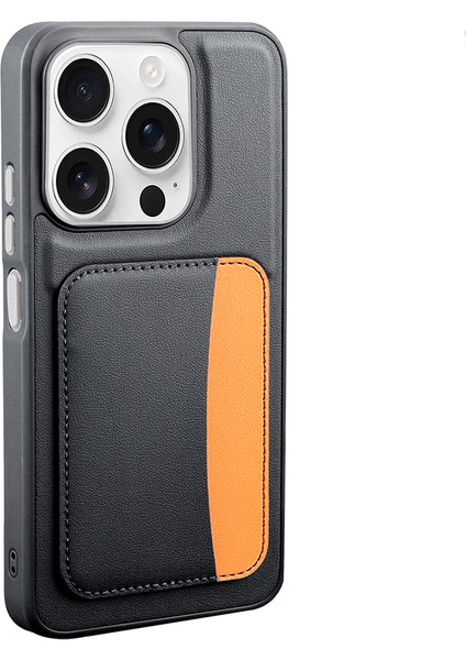 Redmi 15C Kılıf Kartlıklı X-Kart Silikon Kapak - Siyah fiyatları