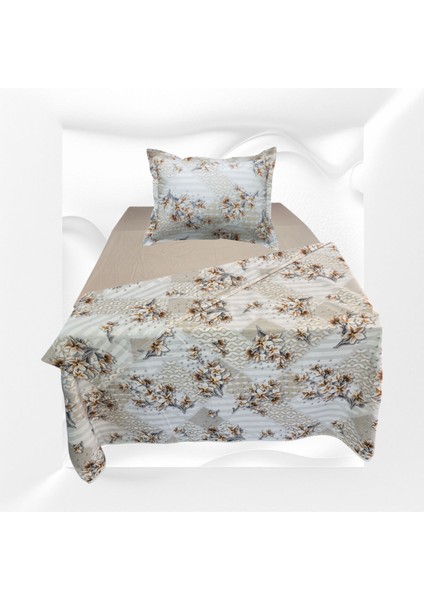 T.KIŞILIK%100 PAMUKLU(160X225 Nevresim)Lastikli Çarşaf 100X200X30(FERMUARLI Yastık Kılıfı 50X70