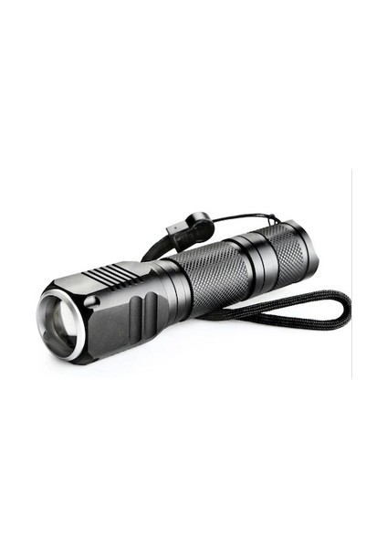 F-82 T6 LED Zoomlu 2000 Lm Yüksek Işık Şarjlı El Feneri