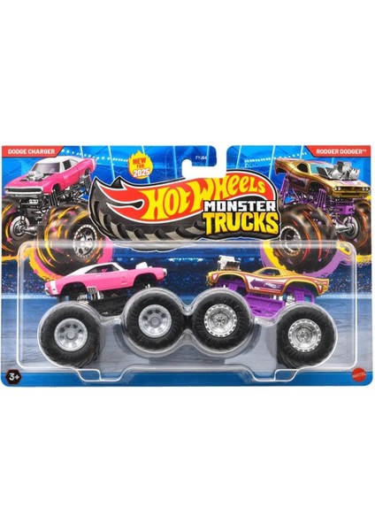 Monster 2li Araba - Dodge Charger & Rodger Dodger - FYJ64-JCC79 (Lisinya) fırsatları