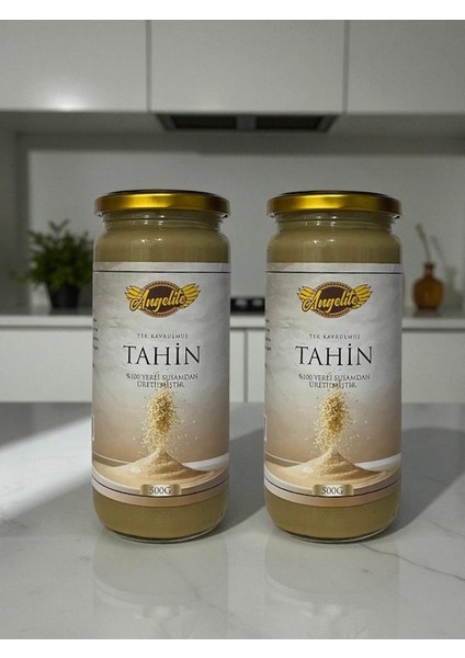 Yerli Susam Tahin 2 x 500 gr Tek Kavrulmuş fırsatları