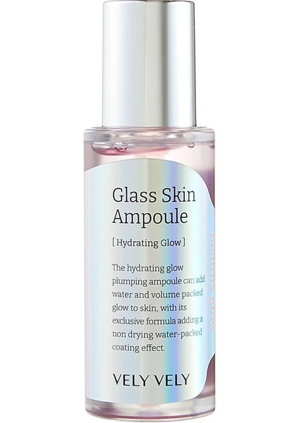 Glass Skin Ampoule 40 ml Parlak Yüzeyli Aydınlatıcı Ampul