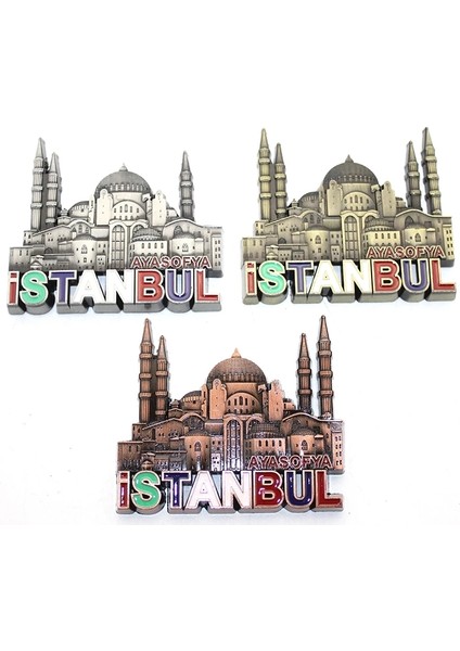 Istanbul Temalı Metal Magnet ALK3342 ( Lisinya )