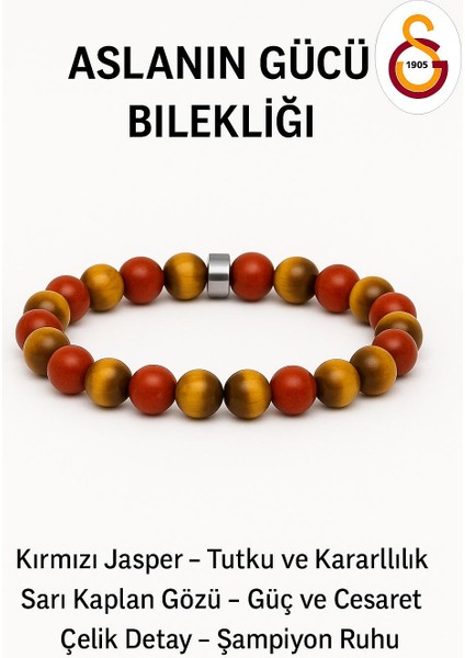 Orijinal Doğal Taş El Yapımı Enerji - Uyum - Denge Sağlayan Bileklik-67