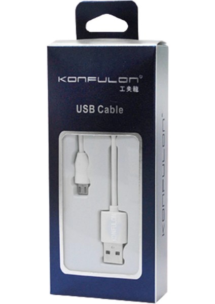 Yzlal Konfulon S02 Micro USB Kablo 1m 2.4A fiyatları