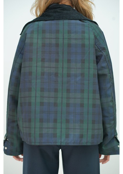 Ekose Kadife Yaka Ceket indirimleri