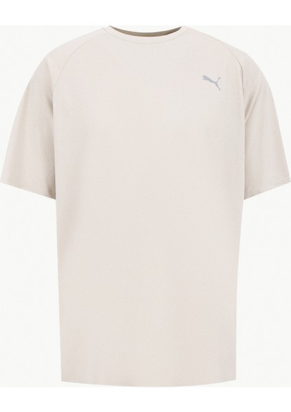 68952168 Traınıng Tee Desert Dust Yeşil Yuvarlak Yaka Regular Fit Düz Erkek T-Shirt