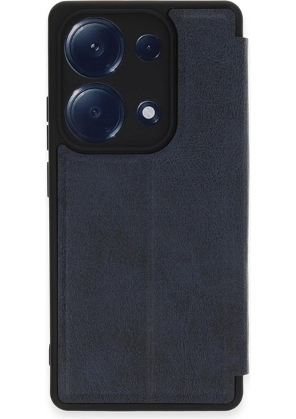 Xiaomi Redmi Note 13 Pro 4g Kılıf Flip Cover - Lacivert modelleri