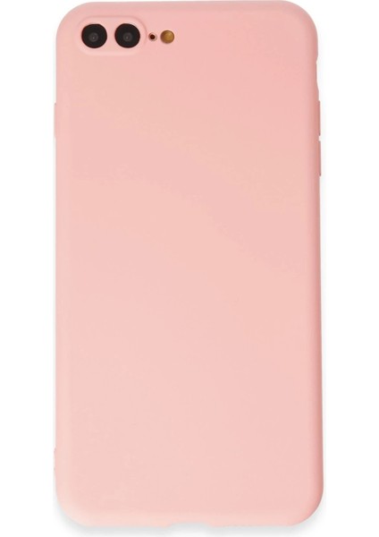 iPhone 7 Plus Kılıf First Silikon - Pudra
