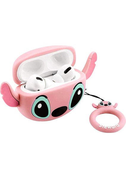 Pro 3. Nesil Uyumlu Angel Figürlü Koruyucu Silikon Kulaklık Kılıfı fiyatları