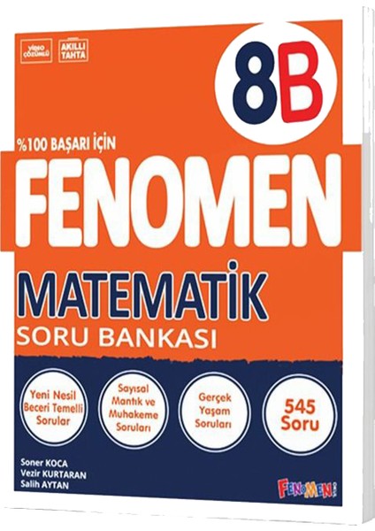 8.sınıf Matematik B Soru Bankası (Güncel) fırsatları