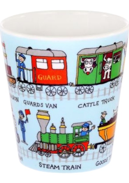 2'li Melamin Alıştırma Bardağı (Train & Cars) modelleri