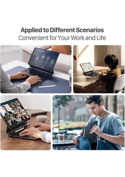 Galaxy S10 Fe Plus Uyumlu Şarj Göstergeli Rgb Işıklı Magic Keyboard Touchpad Türkçe Q Klavyeli Kılıf fırsatları