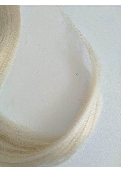 Platin Sarı Renkli At Kuyruğu Saç Tokası modelleri