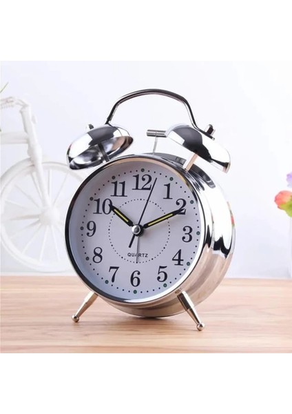 Metal Alarmlı Saat