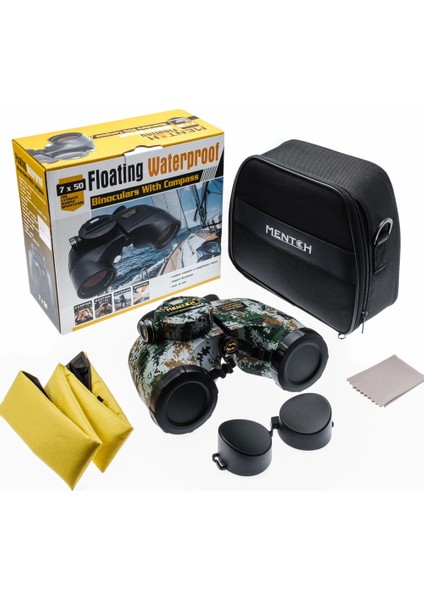 7X50 Profesyonel Dürbün 1000M/132M Su Geçirmez Askeri - Lisinya