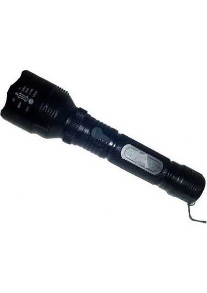 Alüminyum Şarjlı Zoom'lu El Feneri F6055 fiyatları