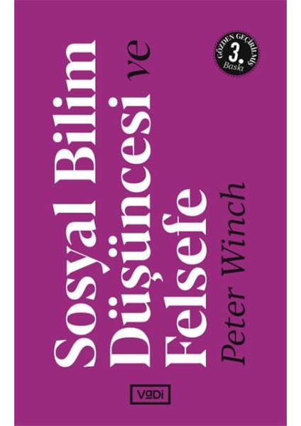 Sosyal Bilim Düşüncesi ve Felsefe