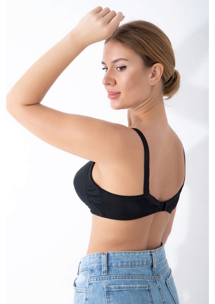 Techmrt Siyah Toparlayıcı Sütyen - 502 - Beden 105 fırsatları