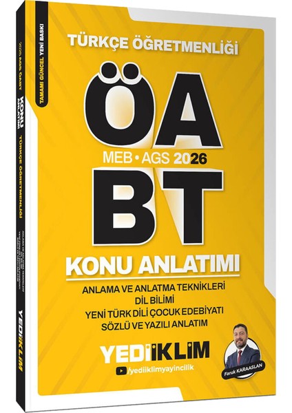 2026 Meb Ags Tüm Konular Konu Anlatımı-Soru Bankası-Öabt Türkçe Öğretmenliği(Konu-Soru-Deneme) modelleri