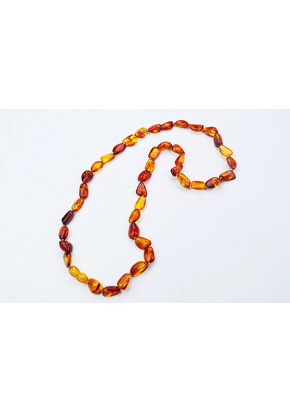 Saray Zarafeti Doğal Kesim Damla Kehribar Yetişkin Kolye fiyatları