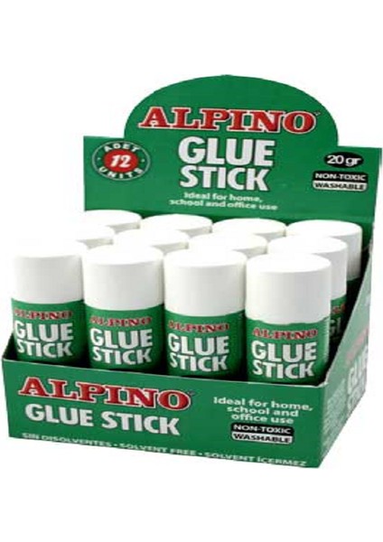 Alpino Stick Yapıştırıcı Solventsiz 20 gr GS000020-12 Li