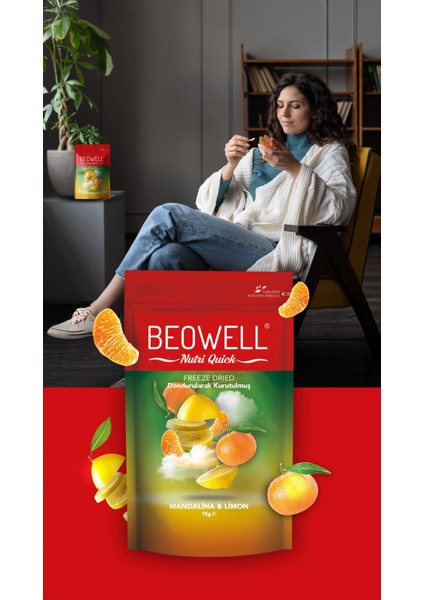 Nutri Quick – Freeze Dried Dondurularak Kurutulmuş Mandalina & Limon modelleri