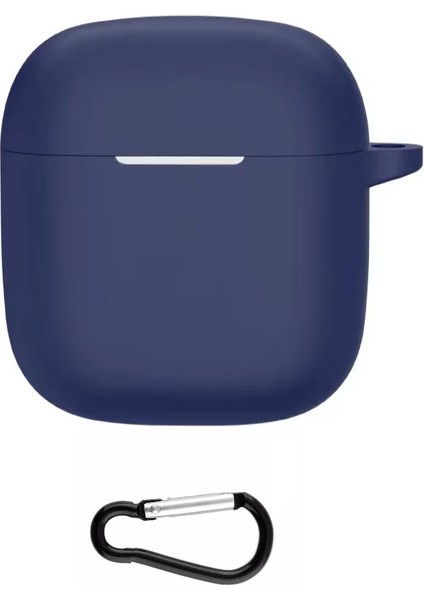 Huawei Freeclip 2 Kulaklık Uyumlu Toz Geçirmez Silikon Kılıf + Kanca