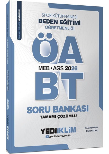 2026 Meb Ags Tüm Konular Konu Anlatımı-Soru Bankası-Öabt Beden Eğitimi Öğretmenliği modelleri