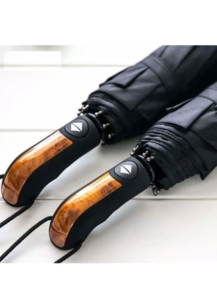 Tam Otomatik Rüzgarda Kırılmayan, 10 Telli Şemsiye