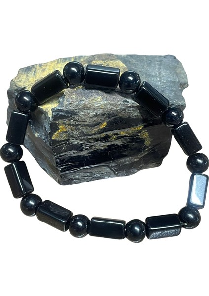 Obsidyen Erkek Bileklik modelleri