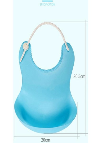 Çocuk Bebek Mama Önlüğü Dökülme Engelleyici Bükülebilir Mavi (4887) indirimleri