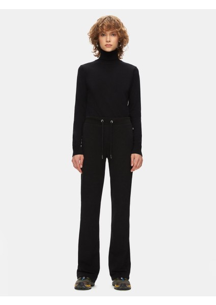 Beli Lastikli Flare Siyah Eşofman fiyatları