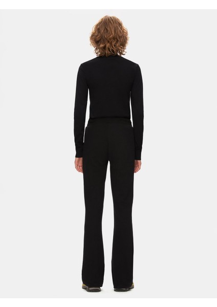 Beli Lastikli Flare Siyah Eşofman modelleri