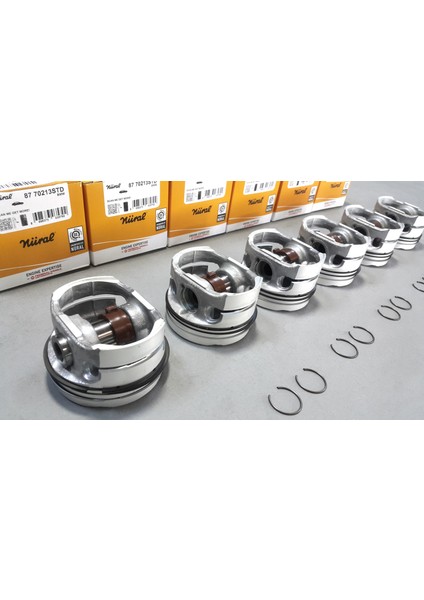 6 x Bmw E36 90-98 320I M52 B20 Piston Segman Seti 0,50 Mahle fırsatları