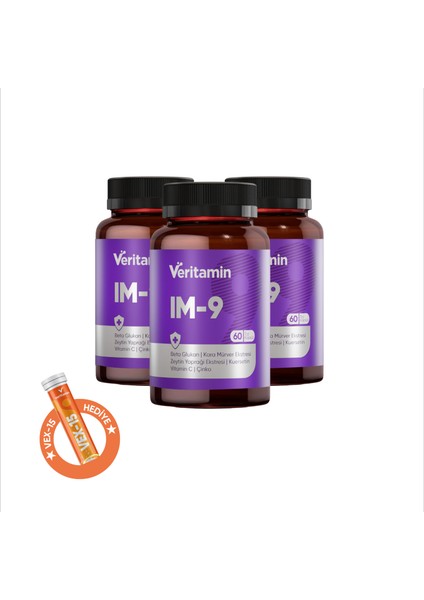 3lü Im-9 Takviye Edici Gıda Paketi