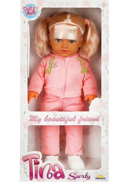 Tina Sporty Bebek 45 cm – Sunman Spor Kıyafetli Oyuncak Bebek – Kız Çocuk Oyuncağı modelleri