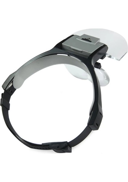 Lens Takmalı 5 Lenslı , LED Lambalı Şapka Tip Büyüteç fırsatları