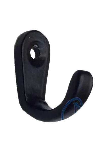 Tekli Bijuteri, Dekor Askısı - Siyah, 100 Adet, 10X18X22 mm ( Lisinya )