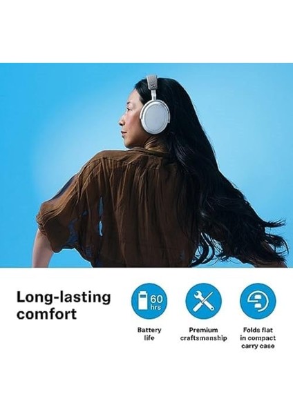 Momentum 4 - Kablosuz Kulak Üstü Bluetooth Kulaklık - Anc, 60 Saate Kadar Dinleme Süresi, Transparan Duyma Özelliği, Bluetooth 5.2 - Grafit modelleri