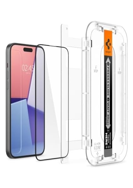 15 ile Uyumlu Cam Ekran Koruyucu Kolay Kurulum Tam Kaplayan Glas.tr Ez Fit Full Cover Hd - AGL06908 modelleri