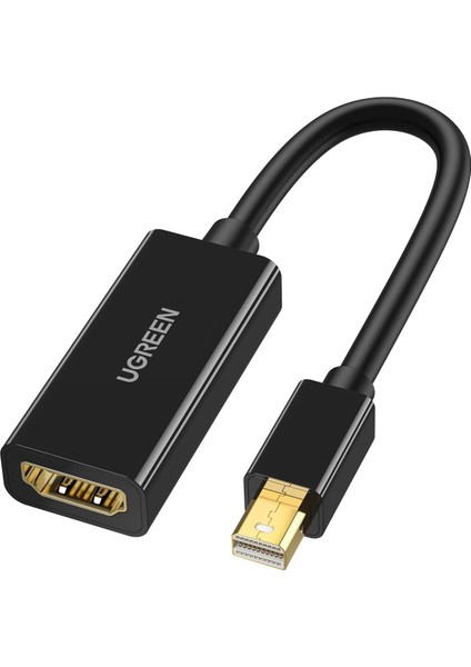 4K Mini Displayport HDMI Çevirici Adaptör, Siyah